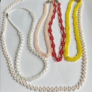 Y2K bundle necklaces/chokers the flowers one✨